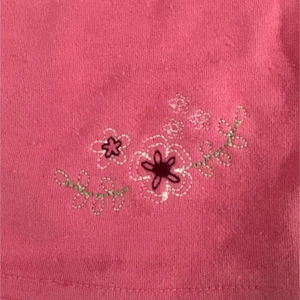 Gerber Toddler Girls 18M 2 Piece‎ Pink Floral Long-Sleeve Top & Pants Set